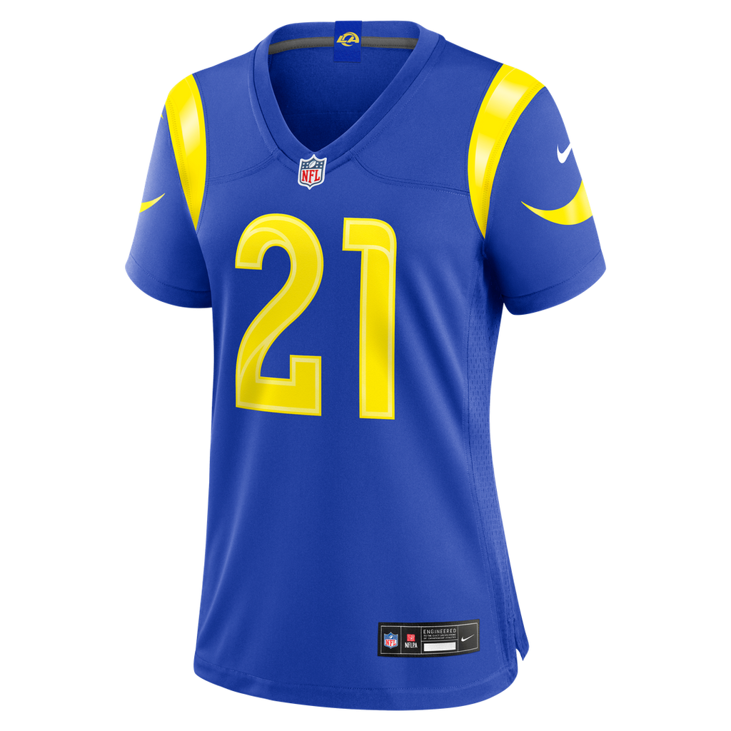 Cam Lampkin Los Angeles Rams Nike Women's Team Game Jersey - Royal Official NFL Team Apparel Football Fan Gear