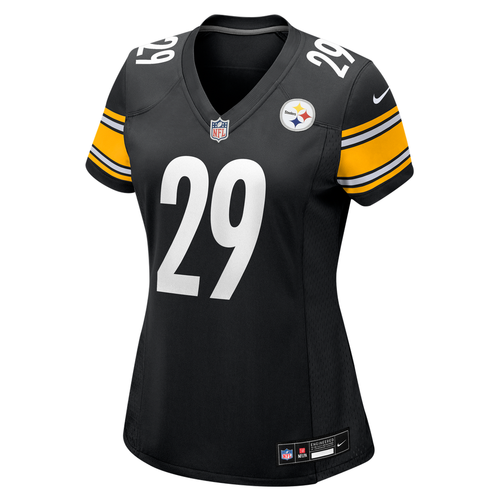 Eli Heidenreich Pittsburgh Steelers Nike Women's Team Game Jersey - Black Official NFL Team Apparel Football Fan Gear