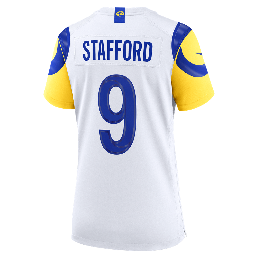 Matthew Stafford Los Angeles Rams Nike Women's Game Jersey - White Official NFL Team Apparel Football Fan Gear