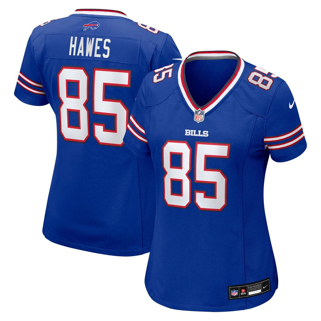 Jackson Hawes Buffalo Bills Nike Women's Team Game Jersey - Royal Official NFL Team Apparel Football Fan Gear