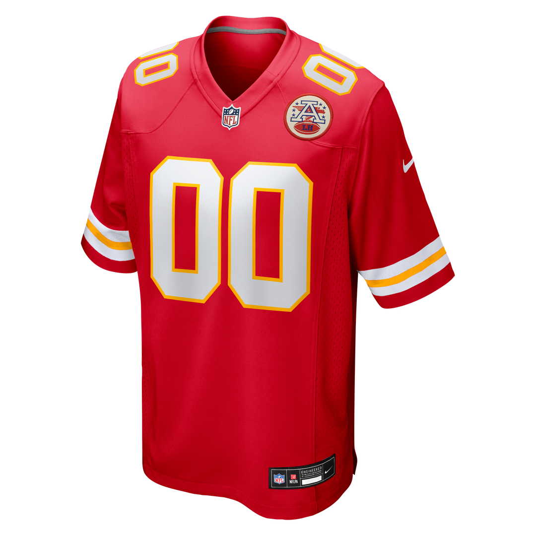 Justin Fields Kansas City Chiefs Nike Game Jersey - Red Official NFL Team Apparel Football Fan Gear