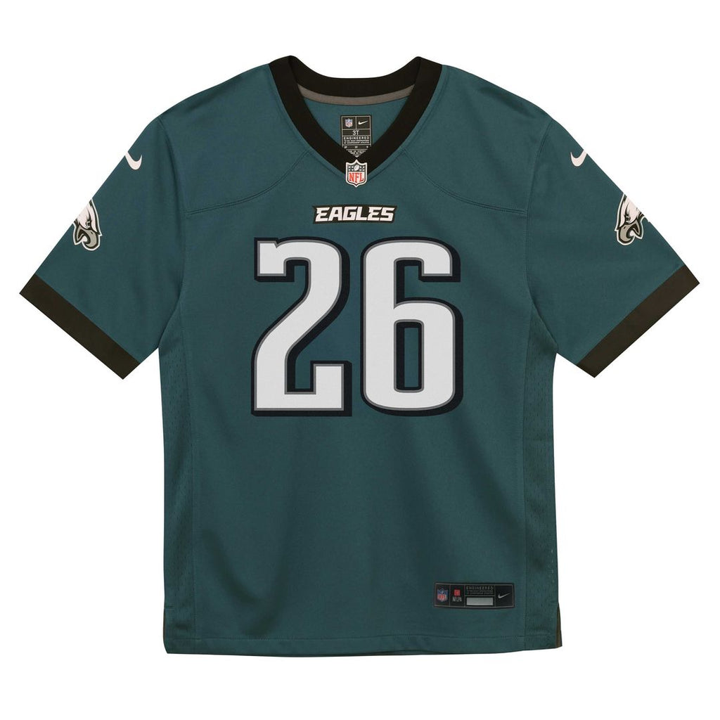 Saquon Barkley Philadelphia Eagles Nike Preschool Team Game Jersey - Midnight Green Official NFL Team Apparel Football Fan Gear
