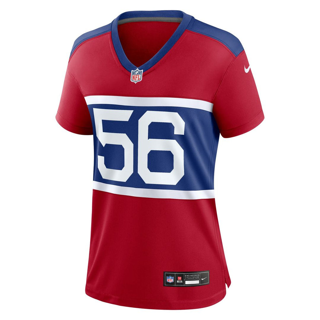 Lawrence Taylor New York Giants Nike Women's Alternate Retired Player Game Jersey - Century Red Official NFL Team Apparel Football Fan Gear