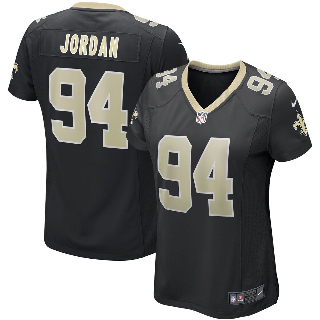 Cameron Jordan New Orleans Saints Nike Women's Game Jersey - Black Official NFL Team Apparel Football Fan Gear