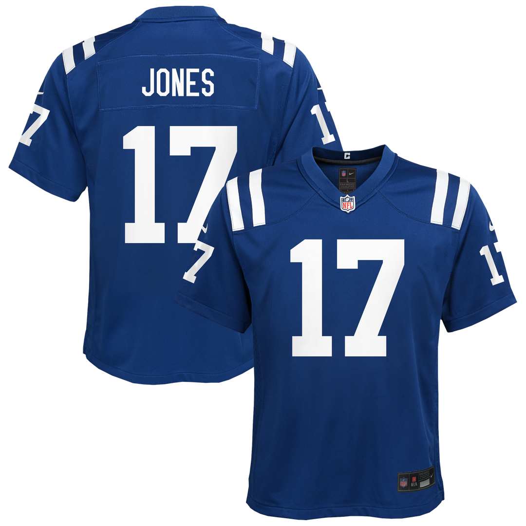 Daniel Jones Indianapolis Colts Nike Youth Alternate 2 Game Jersey - Royal Official NFL Team Apparel Football Fan Gear