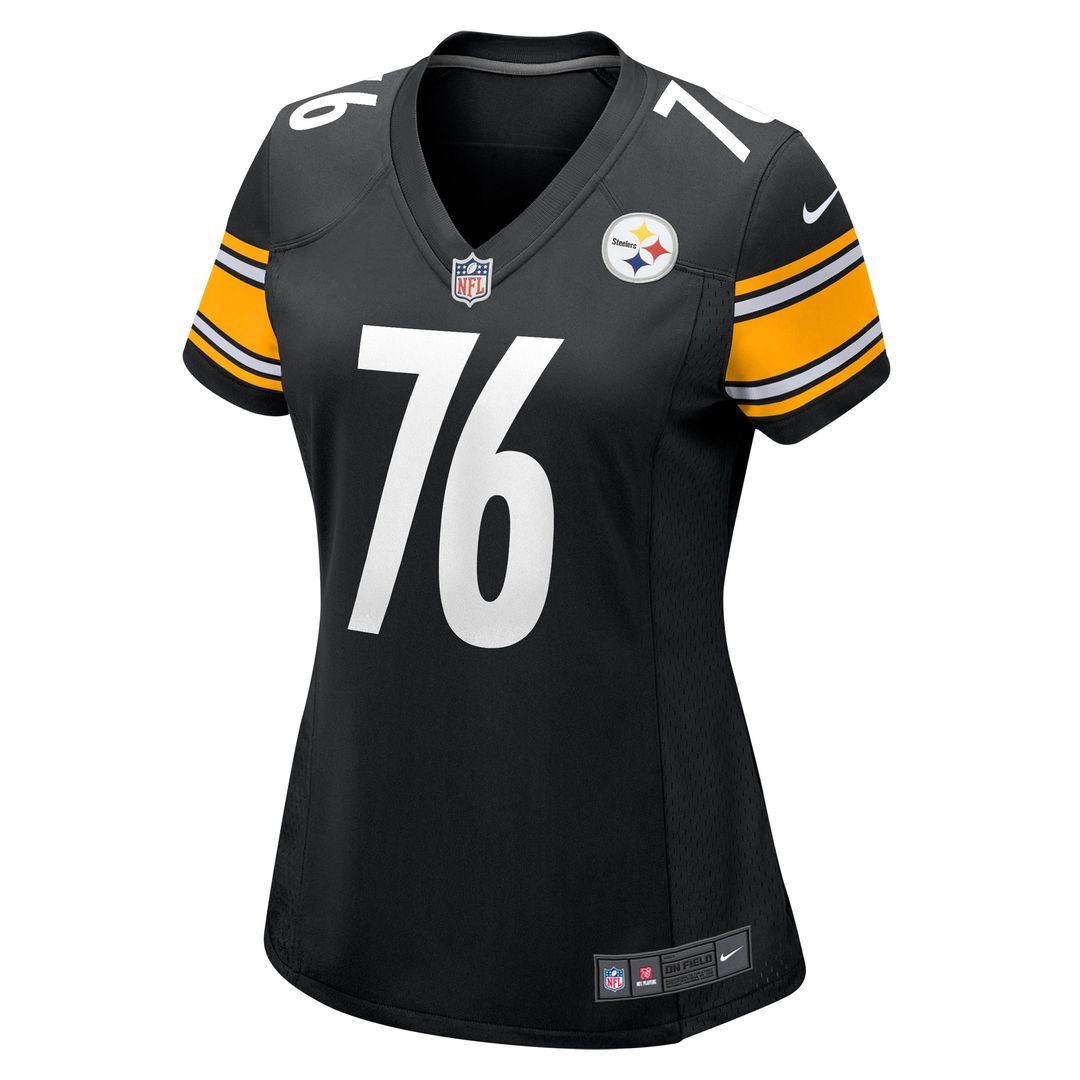Troy Fautanu Pittsburgh Steelers Nike Women's Game Jersey - Black Official NFL Team Apparel Football Fan Gear