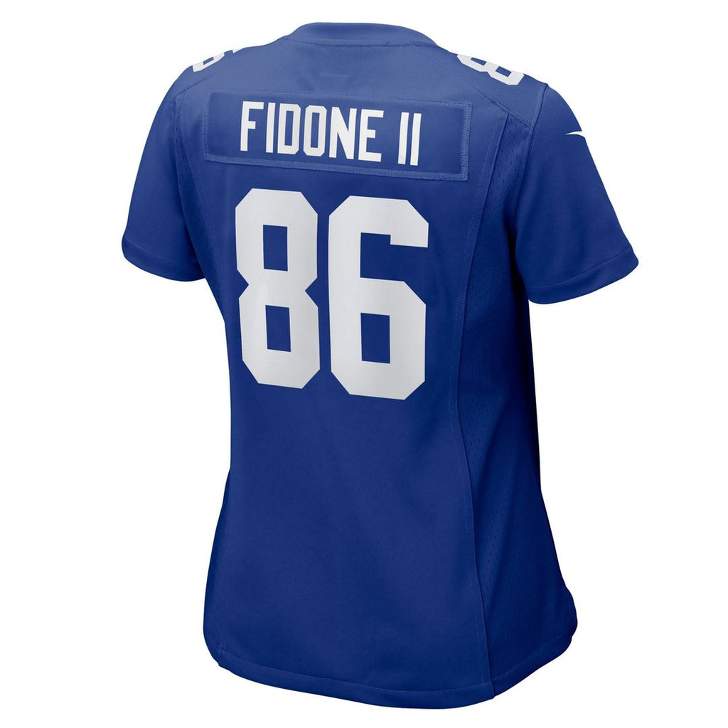 Thomas Fidone II New York Giants Nike Women's Team Game Jersey - Royal Official NFL Team Apparel Football Fan Gear