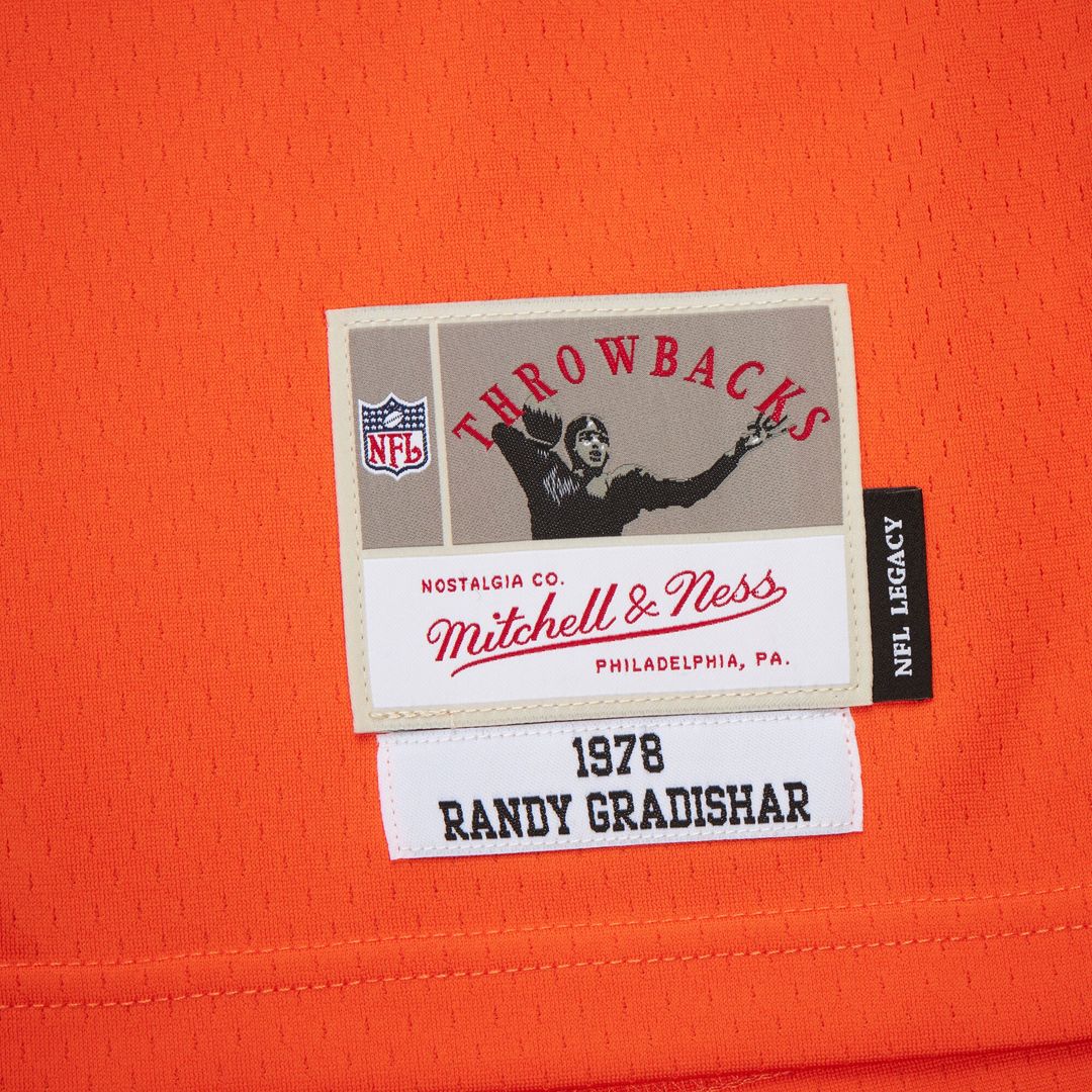 Randy Gradishar Denver Broncos Mitchell & Ness 1978 Legacy Replica Jersey - Orange Official NFL Team Apparel Football Fan Gear