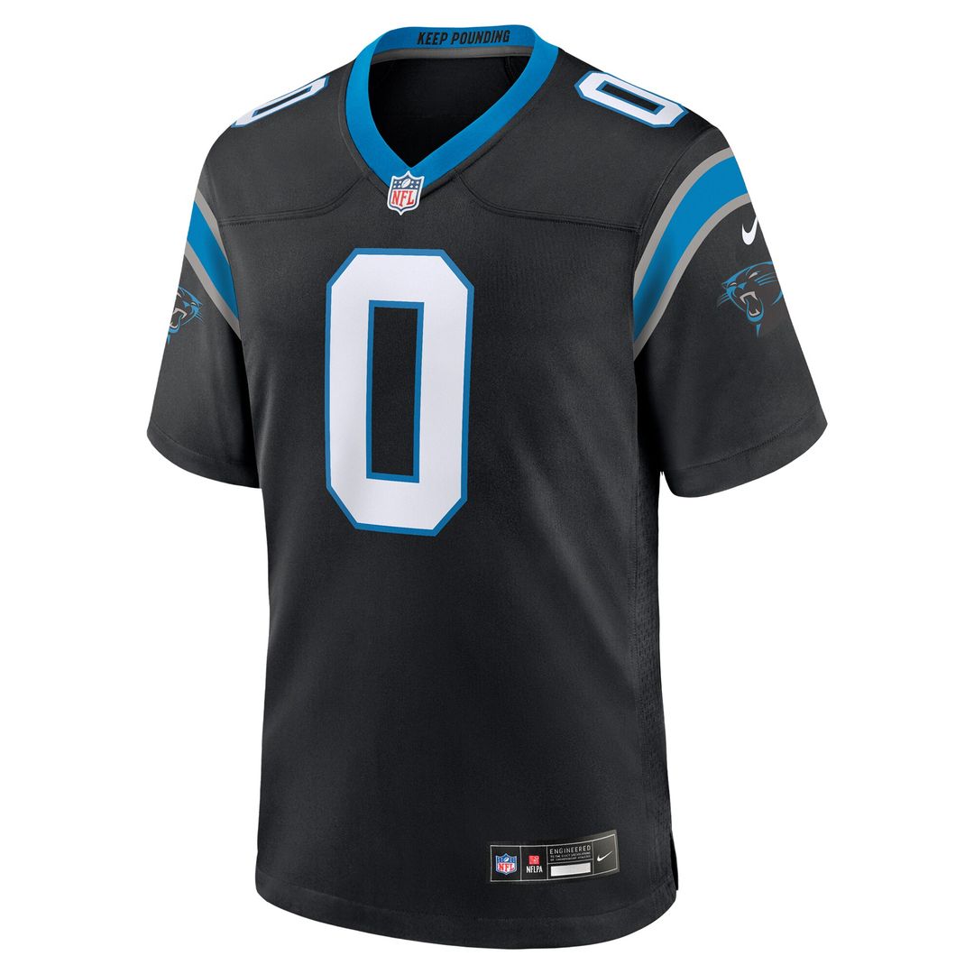 Ja'Tavion Sanders Carolina Panthers Nike Game Jersey - Black Official NFL Team Apparel Football Fan Gear