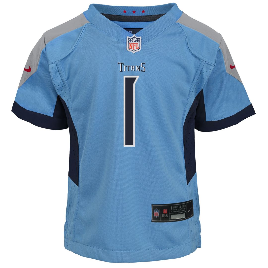 Cameron Ward Tennessee Titans Nike Toddler Game Jersey - Light Blue Official NFL Team Apparel Football Fan Gear