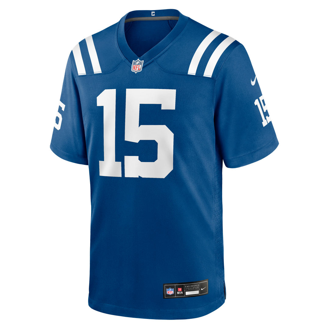 Riley Leonard Indianapolis Colts Nike Team Game Jersey - Royal Official NFL Team Apparel Football Fan Gear