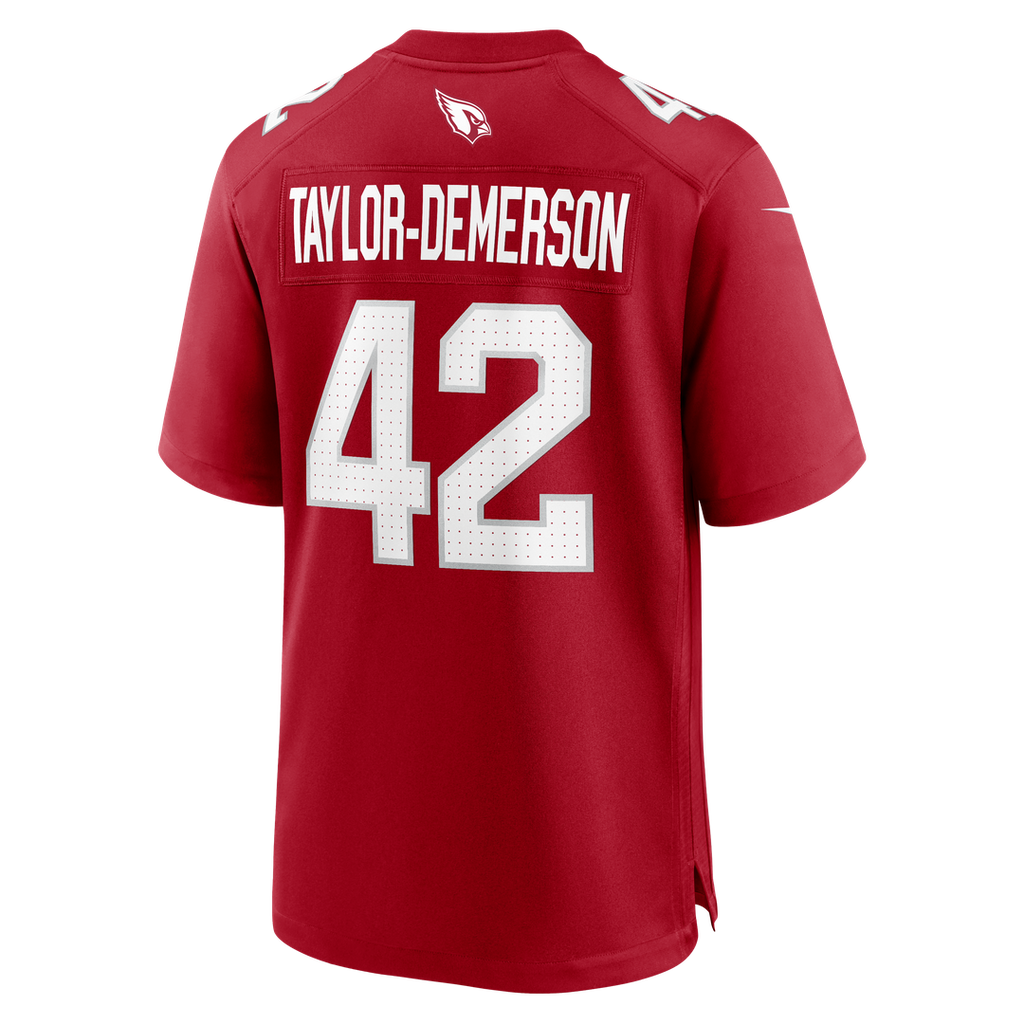 Dadrion Taylor-Demerson Arizona Cardinals Nike Team Game Jersey - Cardinal Official NFL Team Apparel Football Fan Gear