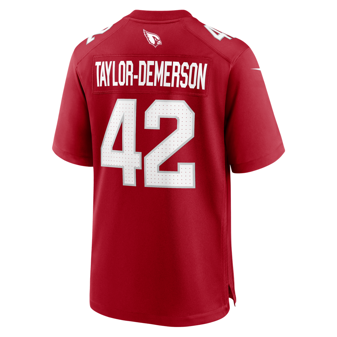 Dadrion Taylor-Demerson Arizona Cardinals Nike Team Game Jersey - Cardinal Official NFL Team Apparel Football Fan Gear