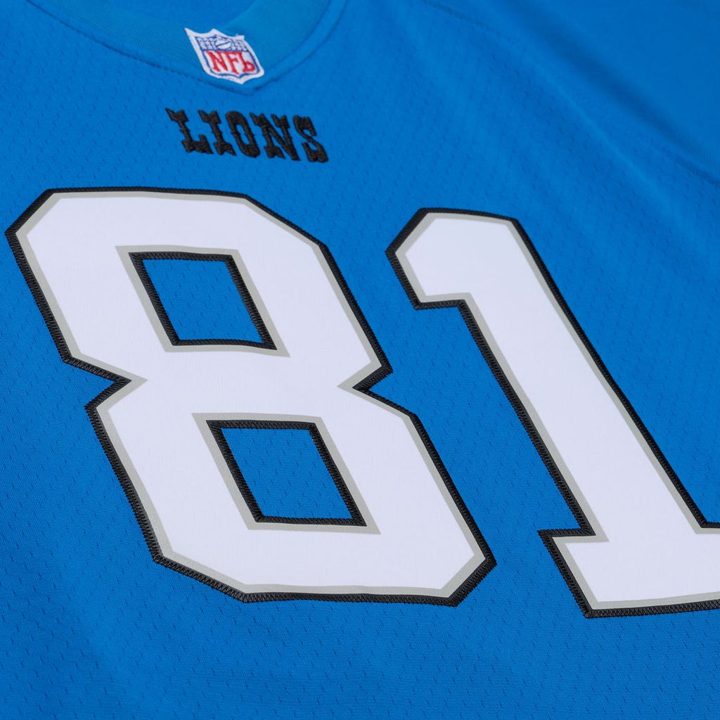 Calvin Johnson Detroit Lions Mitchell & Ness x Golf Wang Unisex 2007 Legacy Fashion Jersey - Blue Official NFL Team Apparel Football Fan Gear