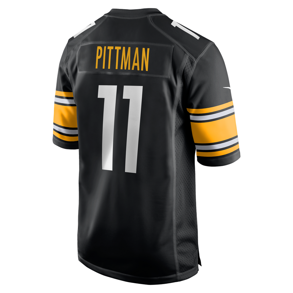 Michael Pittman Jr. Pittsburgh Steelers Nike Game Jersey - Black Official NFL Team Apparel Football Fan Gear