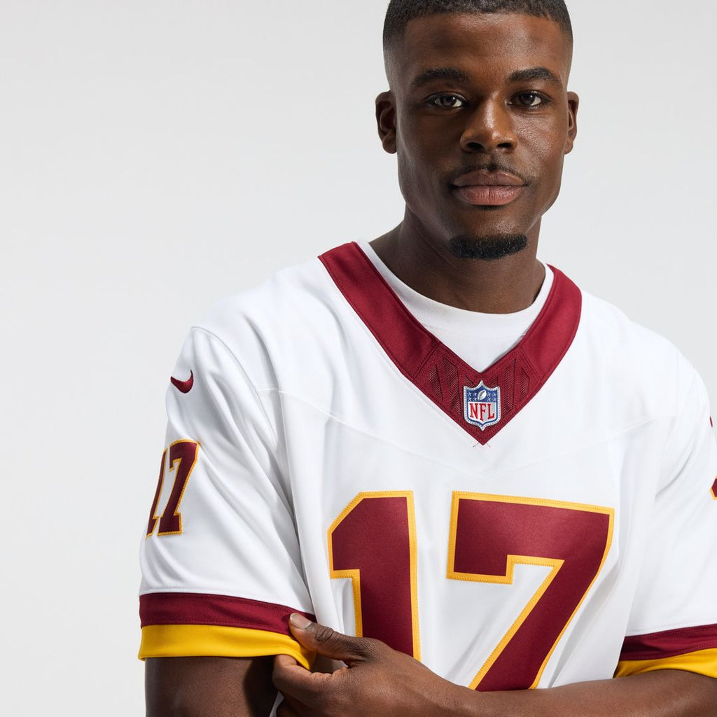 Terry McLaurin Washington Commanders Nike Vapor F.U.S.E. Stitched Limited Jersey - White Official NFL Team Apparel Football Fan Gear