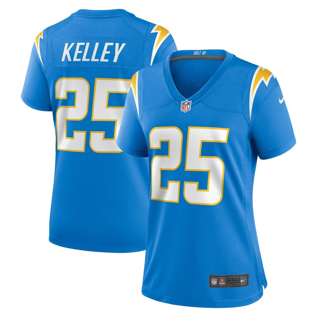 Joshua Kelley Los Angeles Chargers Nike Women's Player Game Jersey - Powder Blue Official NFL Team Apparel Football Fan Gear