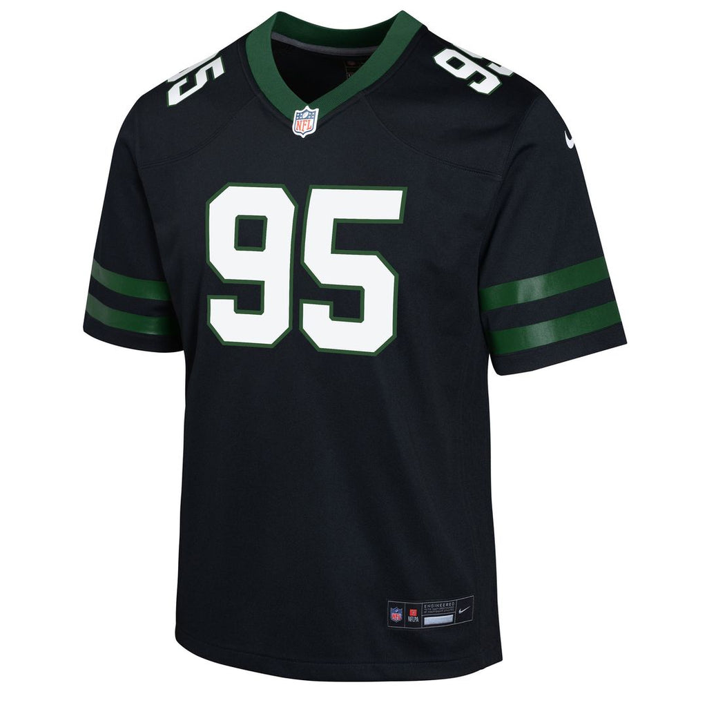 Quinnen Williams New York Jets Nike Youth Game Jersey - Green Official NFL Team Apparel Football Fan Gear