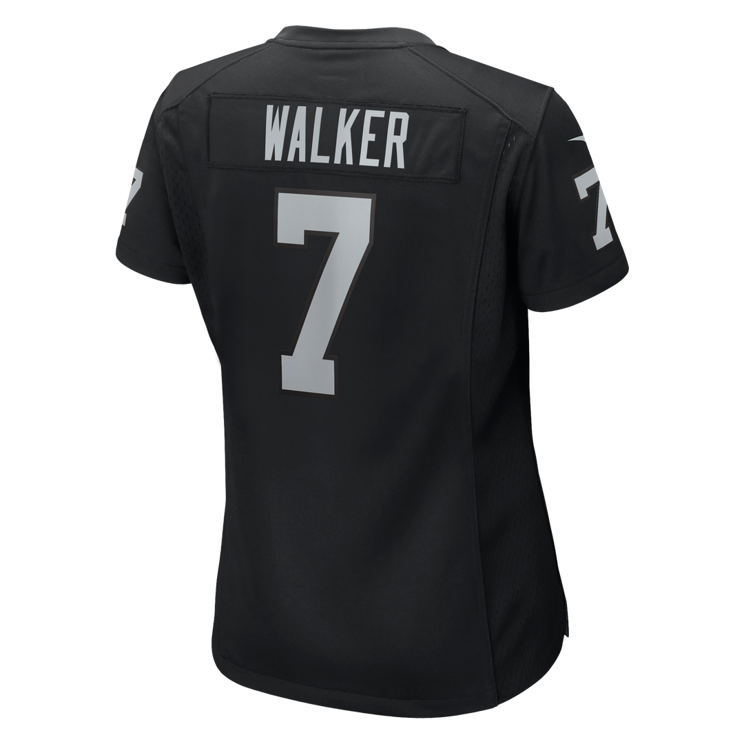 Quay Walker Las Vegas Raiders Nike Women's Team Game Jersey - Black Official NFL Team Apparel Football Fan Gear