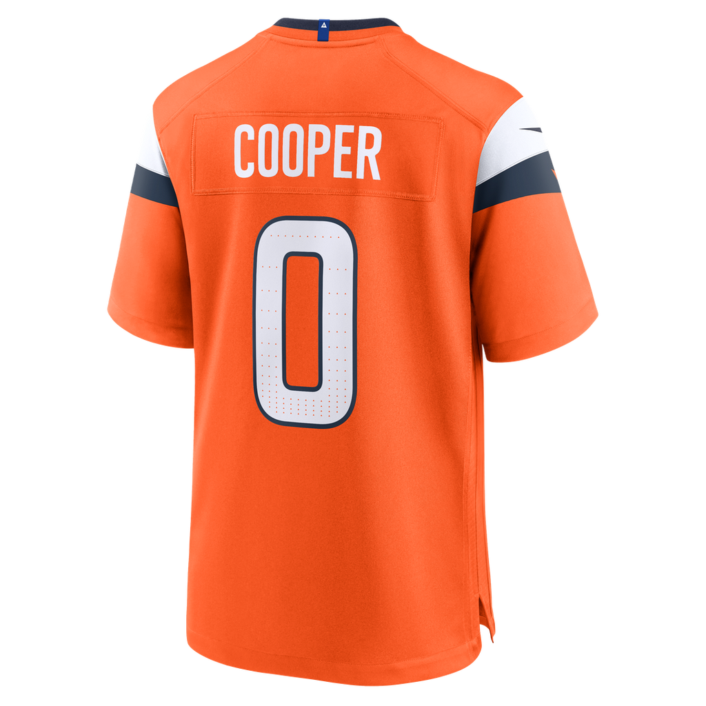 Jonathon Cooper Denver Broncos Nike Team Game Jersey - Orange Official NFL Team Apparel Football Fan Gear