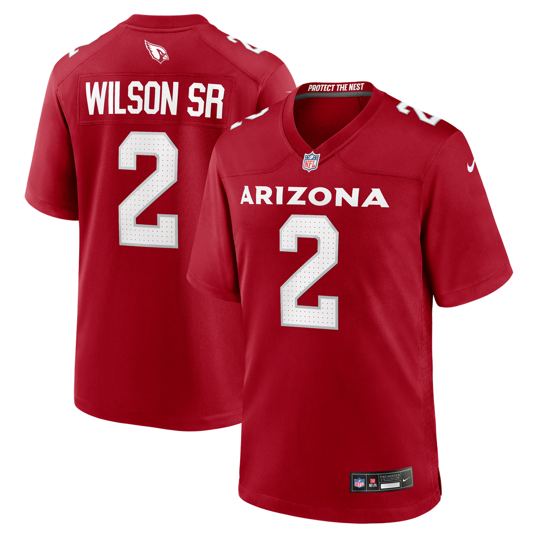 Mack Wilson Sr. Arizona Cardinals Nike Team Game Jersey - Cardinal Official NFL Team Apparel Football Fan Gear