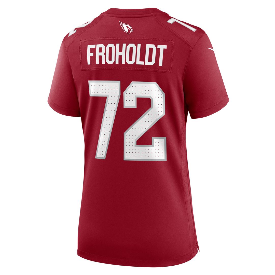 Hjalte Froholdt Arizona Cardinals Nike Women's Game Jersey - Cardinal Official NFL Team Apparel Football Fan Gear