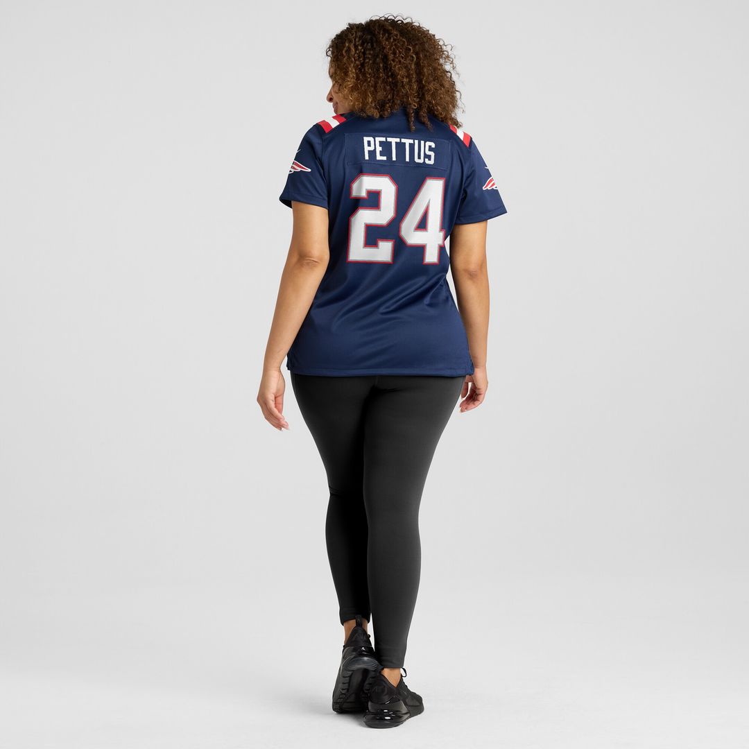 Dell Pettus New England Patriots Nike Women's Game Jersey - Navy Official NFL Team Apparel Football Fan Gear
