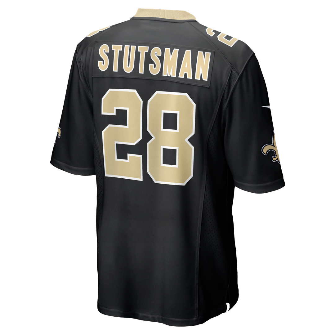 Danny Stutsman New Orleans Saints Nike Team Game Jersey - Black Official NFL Team Apparel Football Fan Gear
