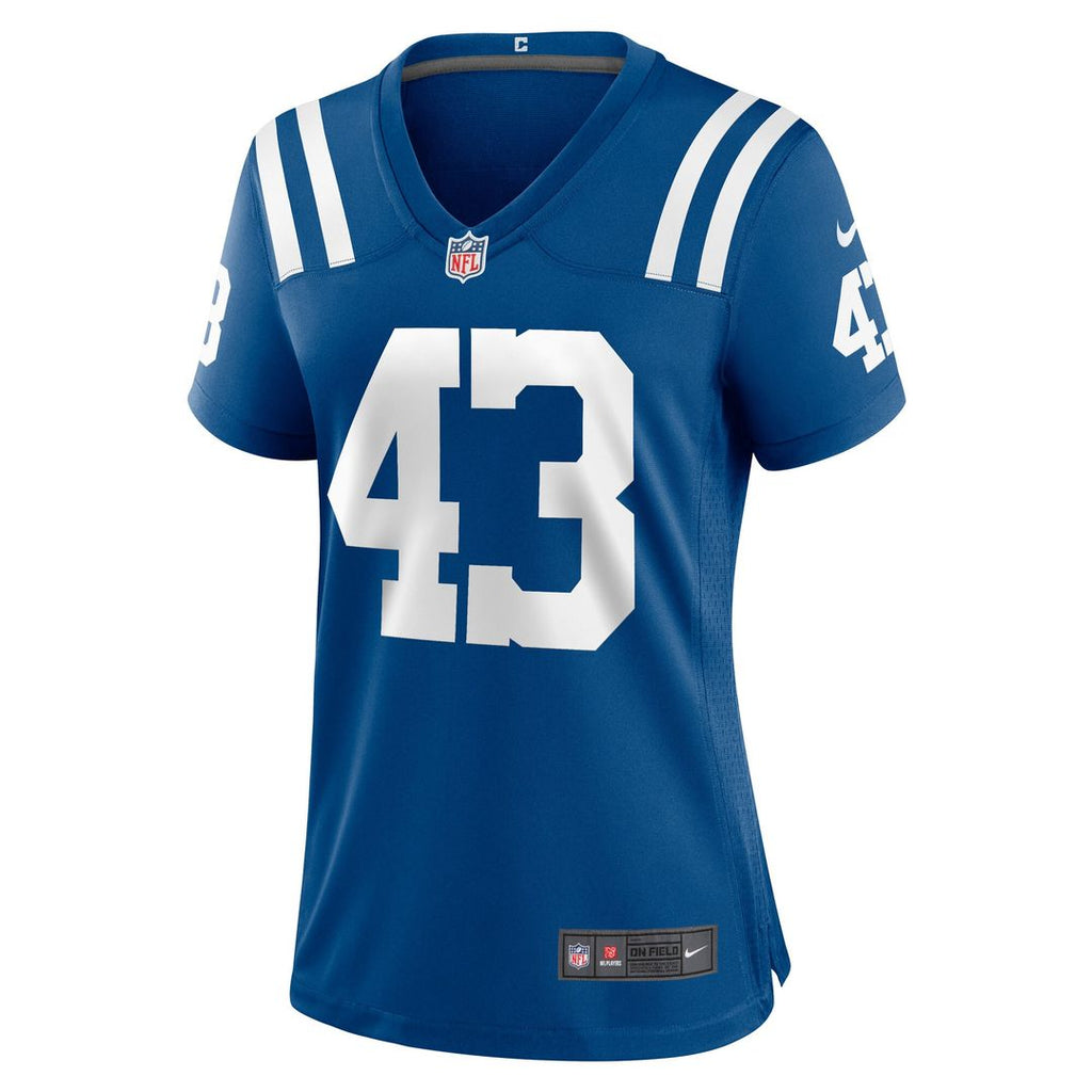 Trevor Denbow Indianapolis Colts Nike Women's Game Player Jersey - Royal Official NFL Team Apparel Football Fan Gear