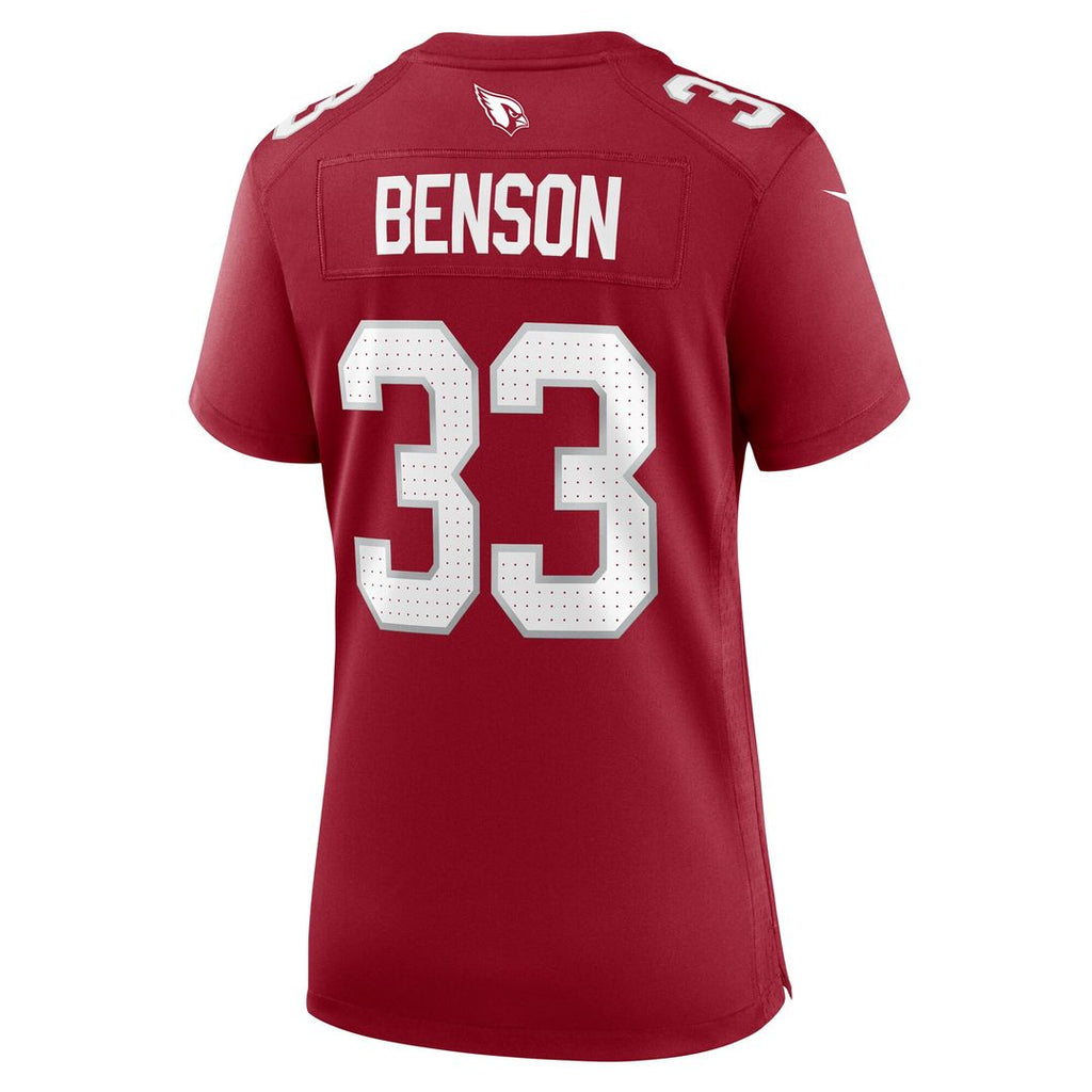 Trey Benson Arizona Cardinals Nike Women's Game Jersey - Cardinal Official NFL Team Apparel Football Fan Gear