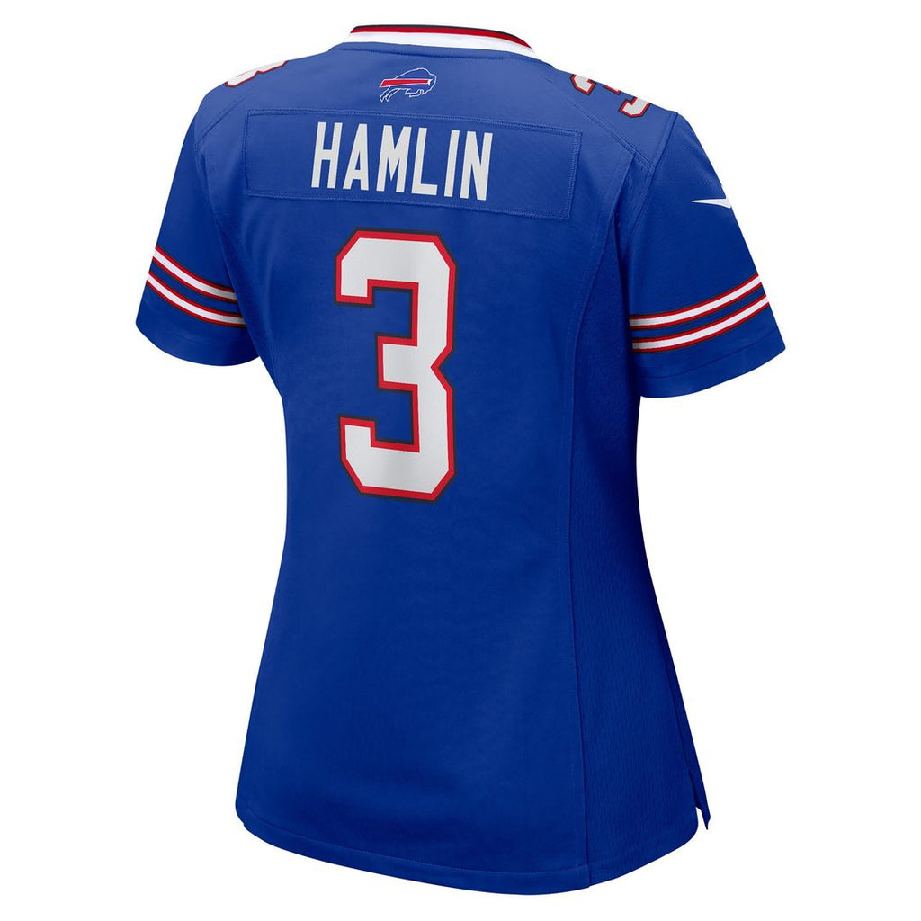 Damar Hamlin Buffalo Bills Nike Women's Game Jersey - Royal Official NFL Team Apparel Football Fan Gear