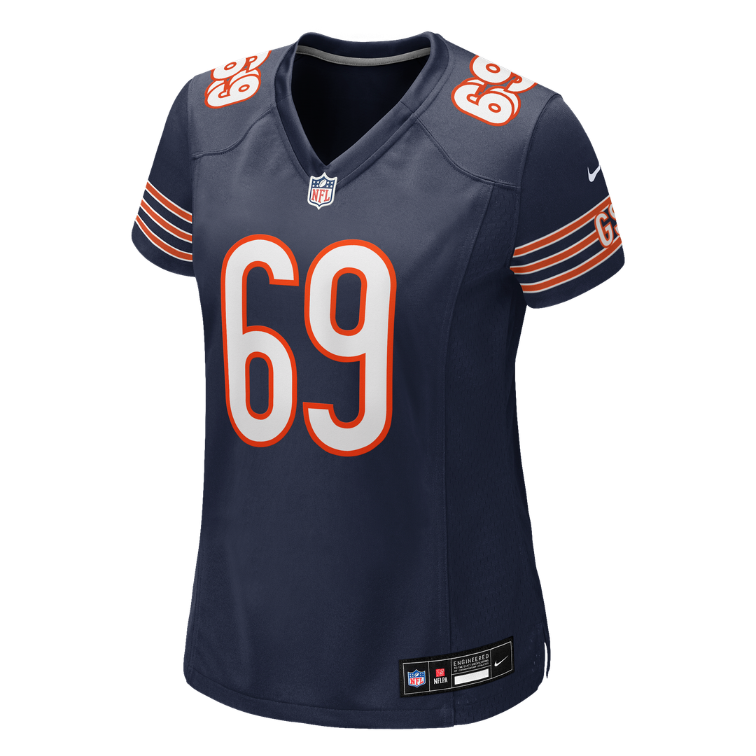 Jeremiah Martin Chicago Bears Nike Women's Team Game Jersey - Navy Official NFL Team Apparel Football Fan Gear