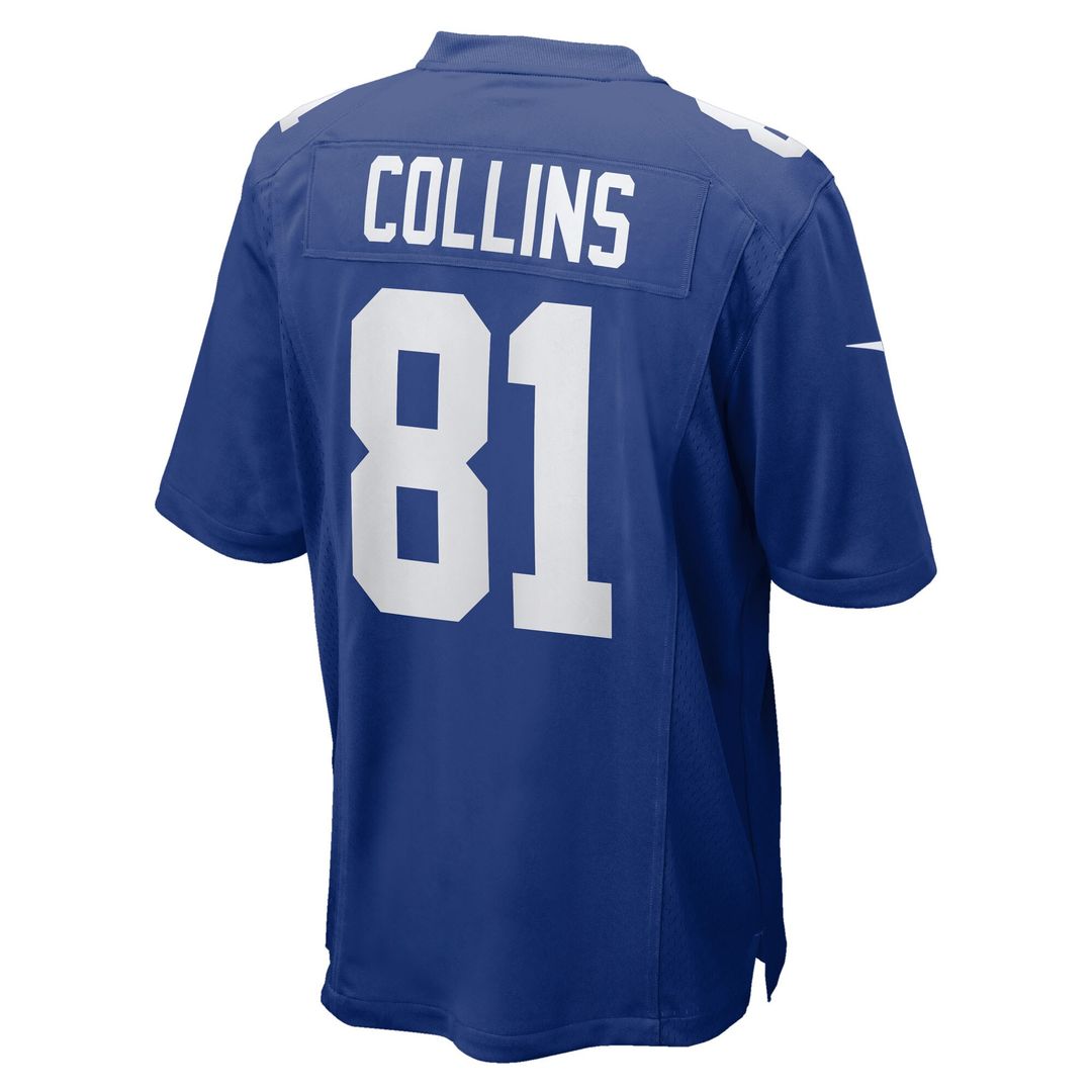 Beaux Collins New York Giants Nike Team Game Jersey - Royal Official NFL Team Apparel Football Fan Gear