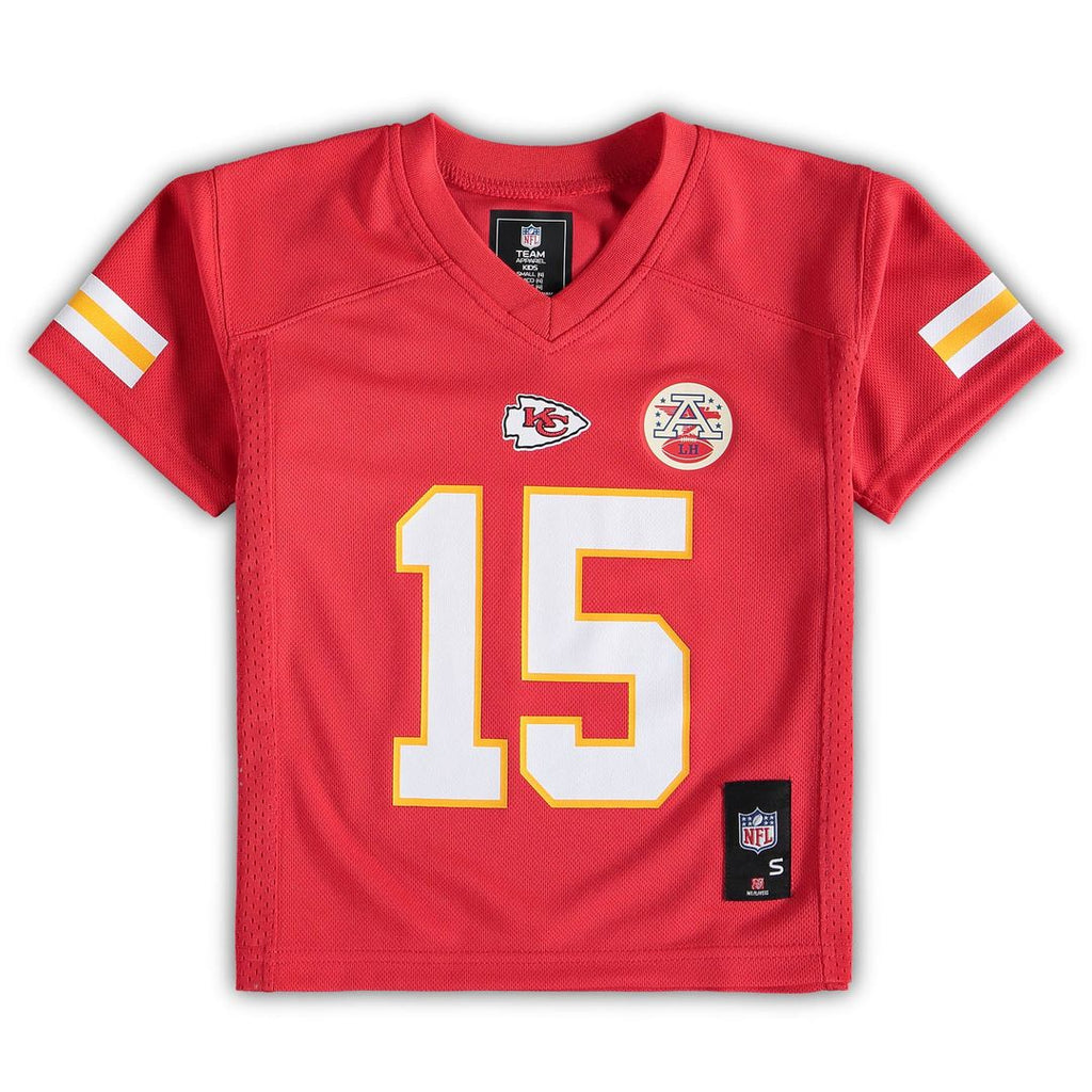 Patrick Mahomes Kansas City Chiefs Preschool Replica Player Jersey - Red Official NFL Team Apparel Football Fan Gear