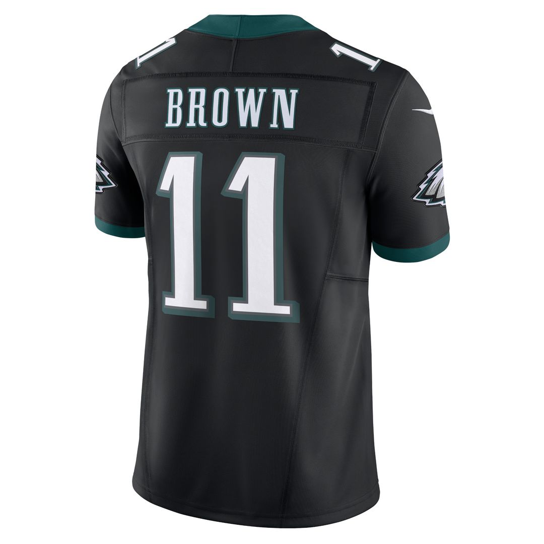 A.J. Brown Philadelphia Eagles Nike Alternate Vapor F.U.S.E. Limited Jersey - Black Official NFL Team Apparel Football Fan Gear