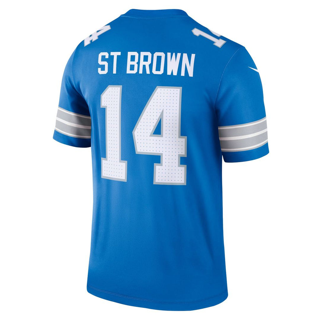 Amon-Ra St. Brown Detroit Lions Nike Legend Player Performance Top - Black NFL Fan Gear Popular Style