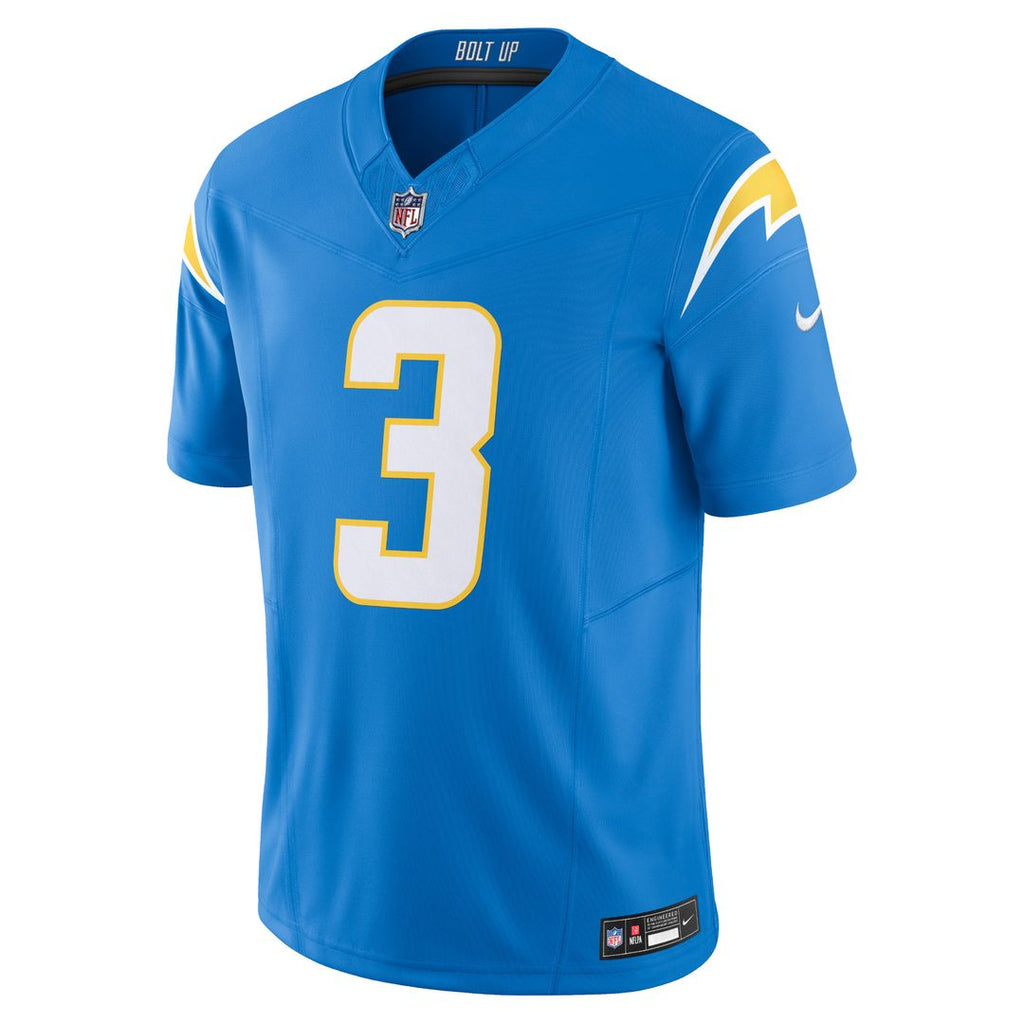 Derwin James Jr. Los Angeles Chargers Nike Vapor F.U.S.E. Limited Jersey - Powder Blue Official NFL Team Apparel Football Fan Gear