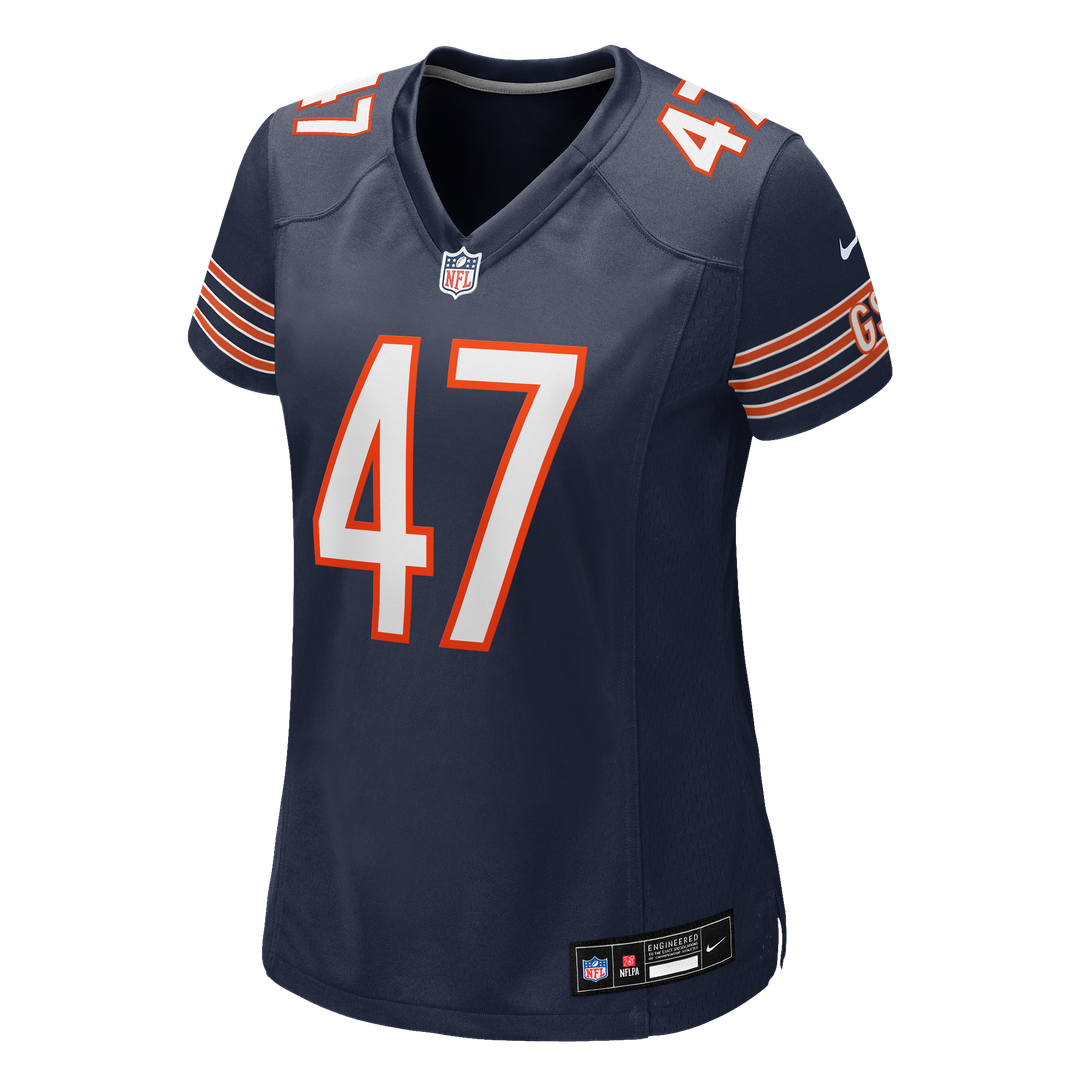 Ruben Hyppolite II Chicago Bears Nike Women's Team Game Jersey - Navy Official NFL Team Apparel Football Fan Gear
