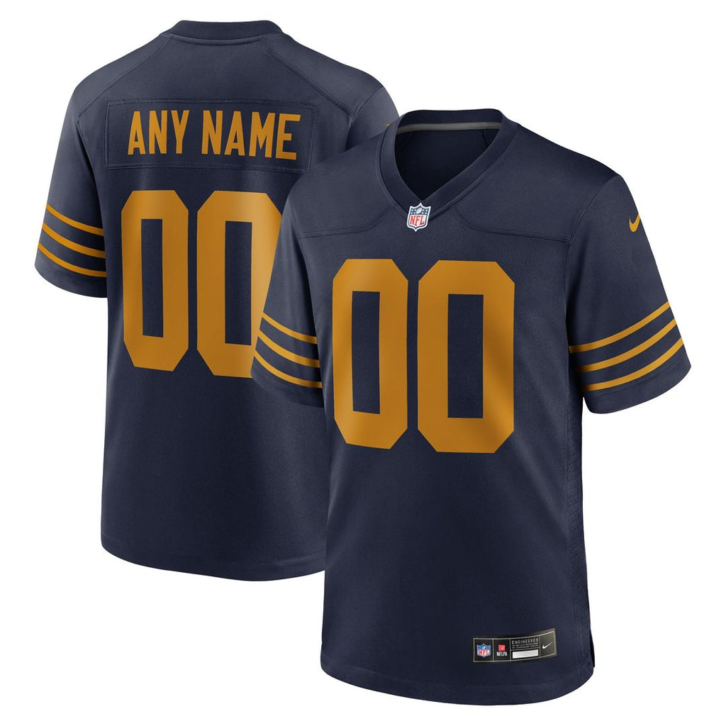 Green Bay Packers Nike Youth The 1923 Classic Game Custom Jersey - Navy Official NFL Team Apparel Football Fan Gear