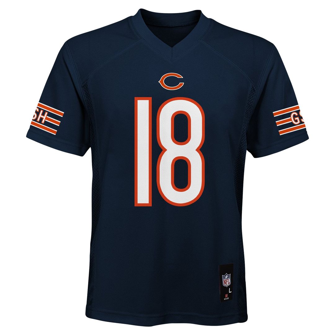 Caleb Williams Chicago Bears Youth Replica Player Jersey - Navy Official NFL Team Apparel Football Fan Gear
