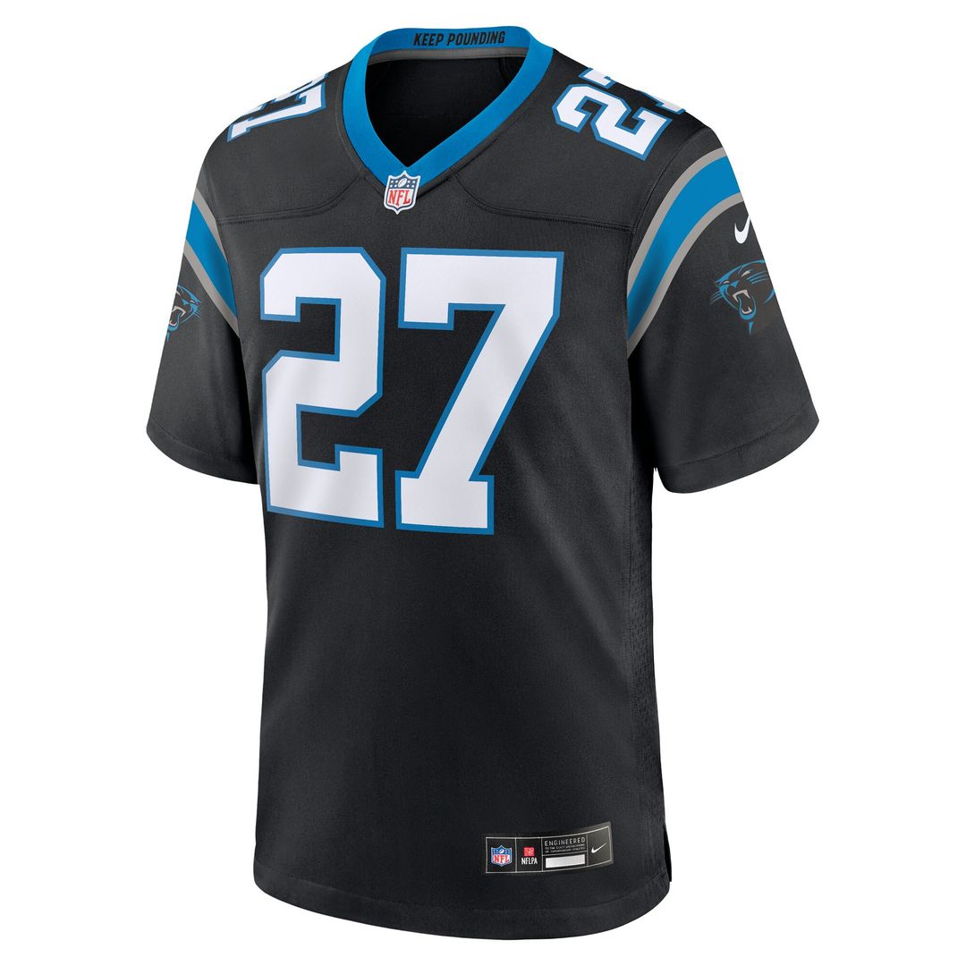 Isaiah Simmons Carolina Panthers Nike Team Game Jersey - Black Official NFL Team Apparel Football Fan Gear