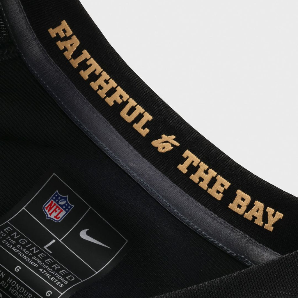 Christian McCaffrey San Francisco 49ers Nike 2025 Rivalries Collection Game Jersey - Black Official NFL Team Apparel Football Fan Gear