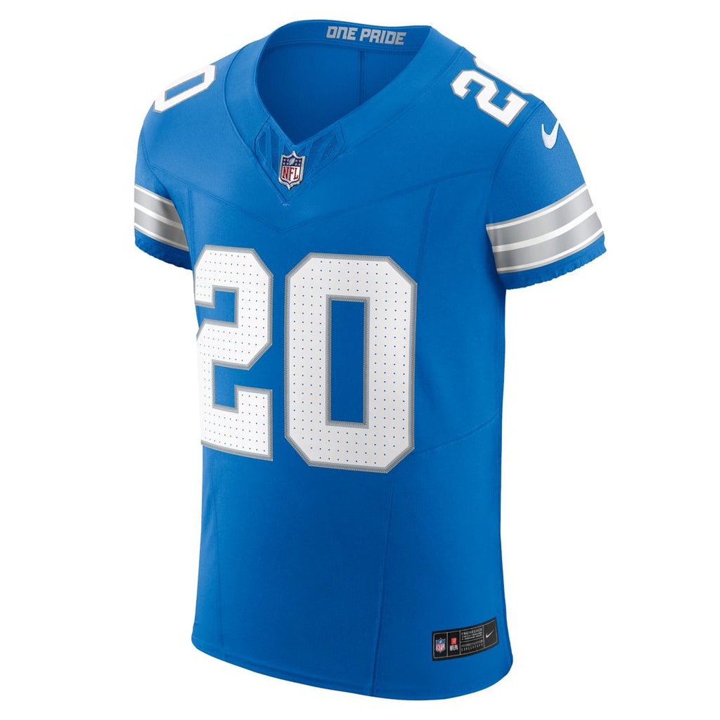 Barry Sanders Detroit Lions Nike Vapor F.U.S.E. Elite Jersey - Blue Official NFL Team Apparel Football Fan Gear