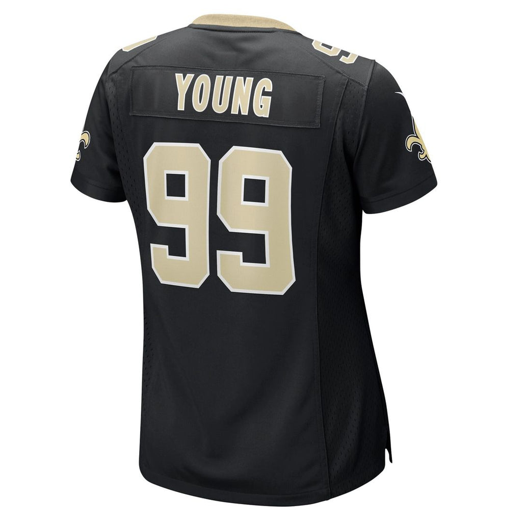 Chase Young New Orleans Saints Nike Women's Game Jersey - Black Official NFL Team Apparel Football Fan Gear