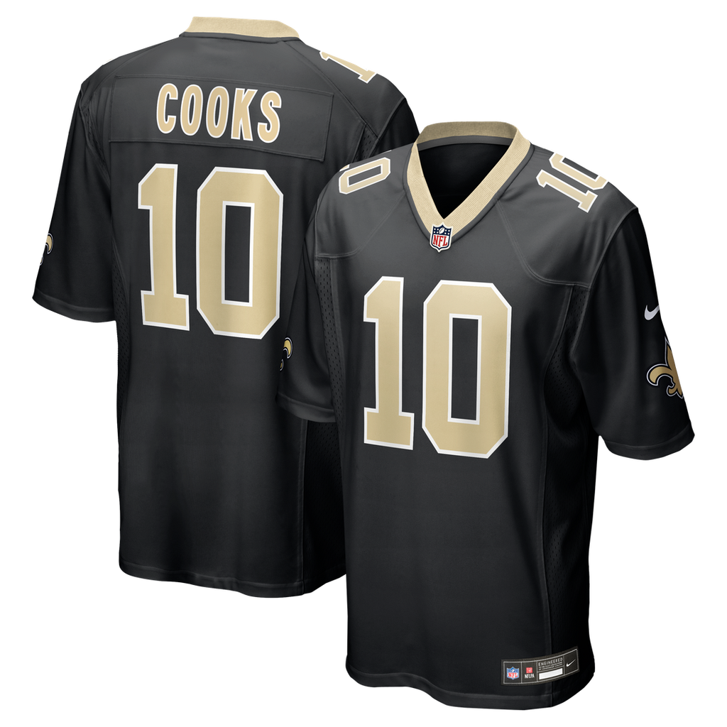 Brandin Cooks New Orleans Saints Nike Team Game Jersey - Black Official NFL Team Apparel Football Fan Gear