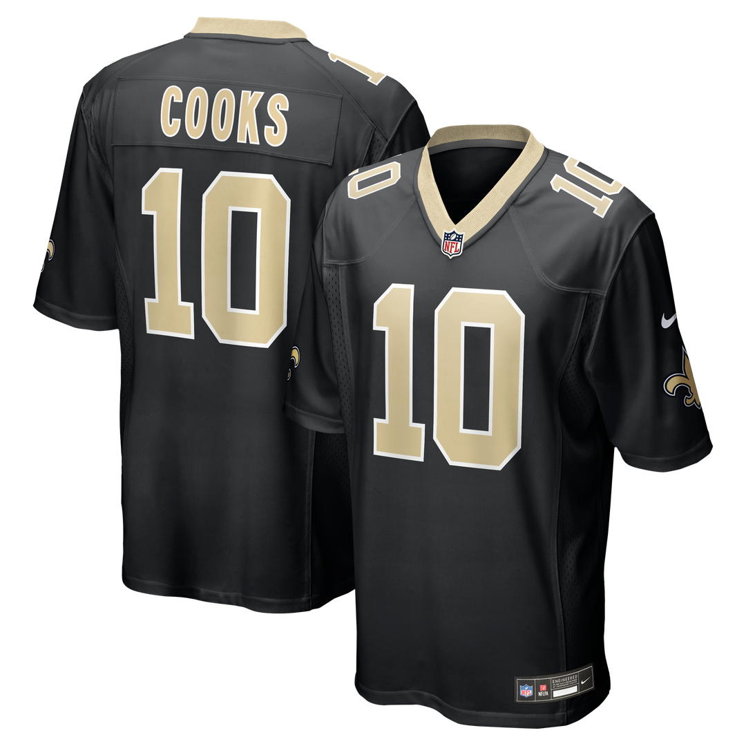 Brandin Cooks New Orleans Saints Nike Team Game Jersey - Black Official NFL Team Apparel Football Fan Gear