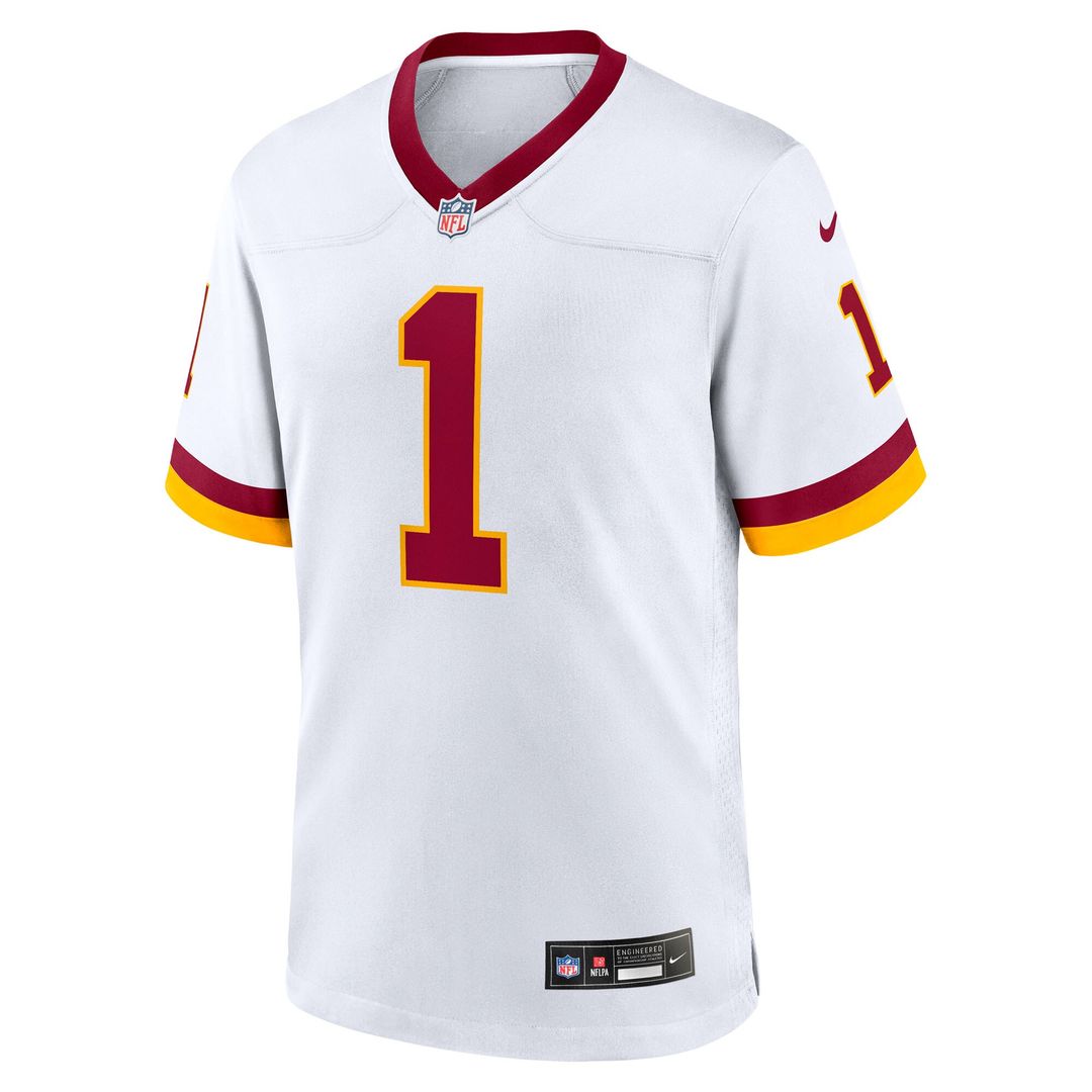 Deebo Samuel Sr Washington Commanders Nike Game Super Bowl Era Jersey - White Official NFL Team Apparel Football Fan Gear