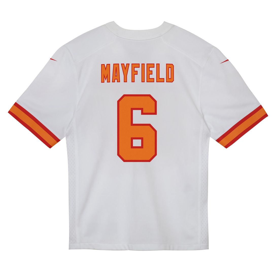 Baker Mayfield '76 Tampa Bay Buccaneers Toddler Game Jersey - White Official NFL Team Apparel Football Fan Gear