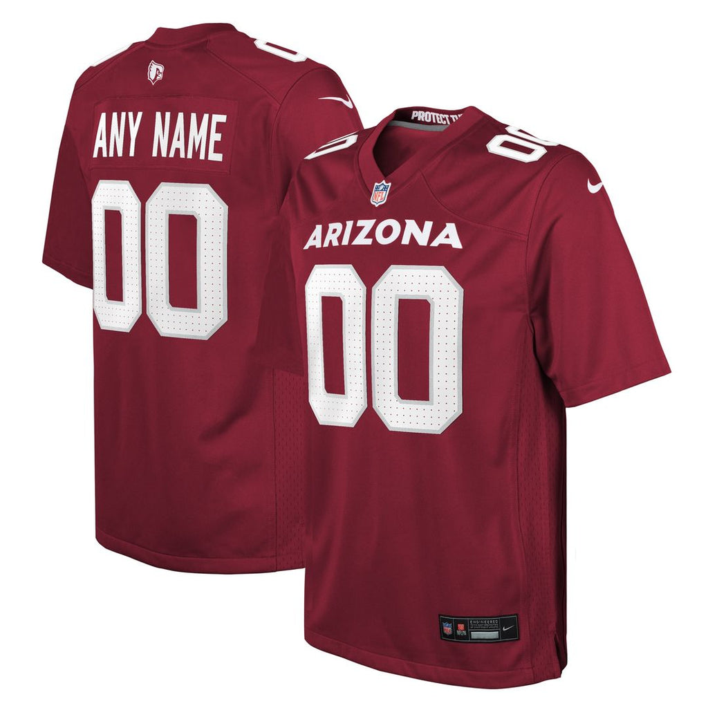 Arizona Cardinals Nike Youth Custom Game Jersey - Cardinal Official NFL Team Apparel Football Fan Gear