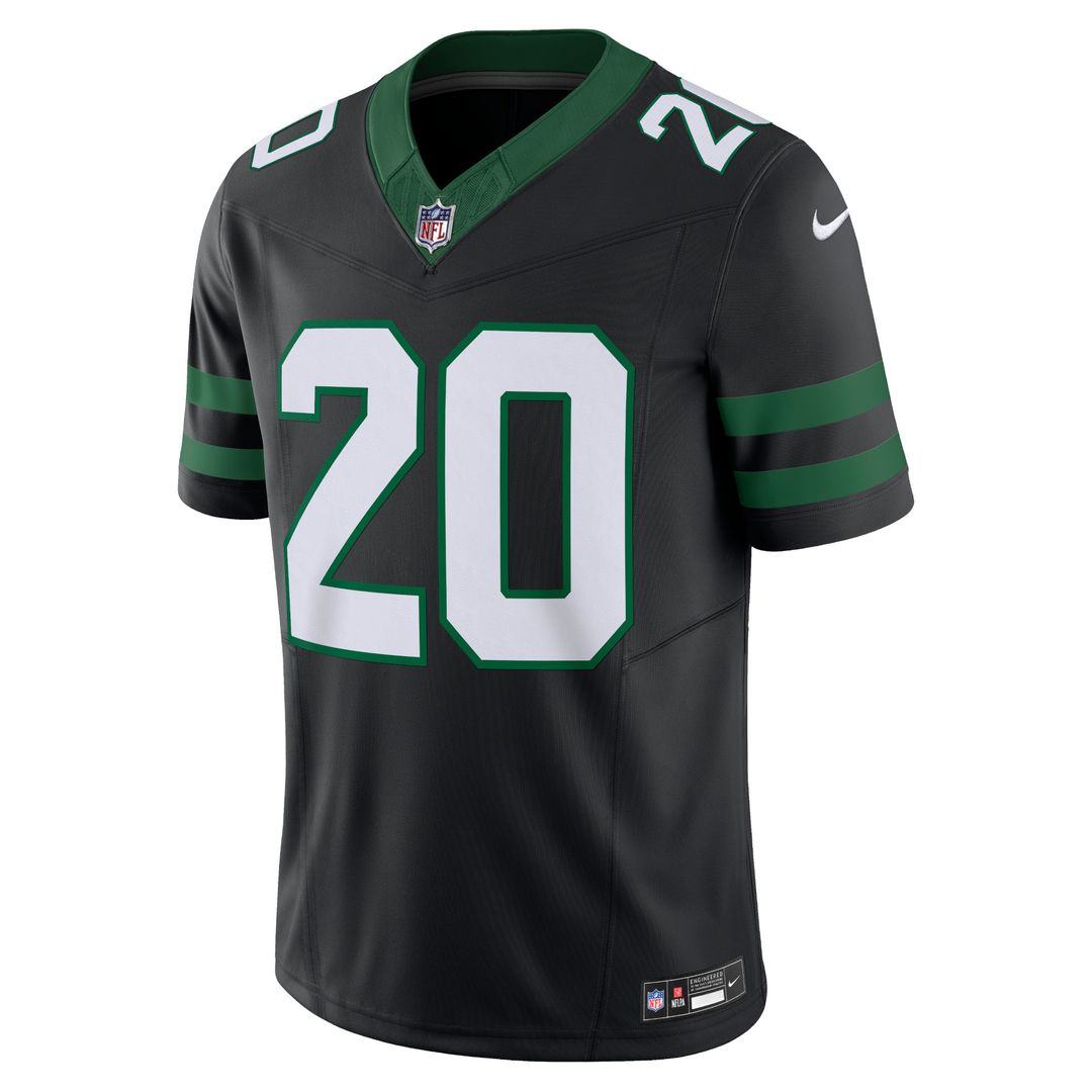 Breece Hall New York Jets Nike Vapor F.U.S.E. Limited Jersey - Legacy White Official NFL Team Apparel Football Fan Gear